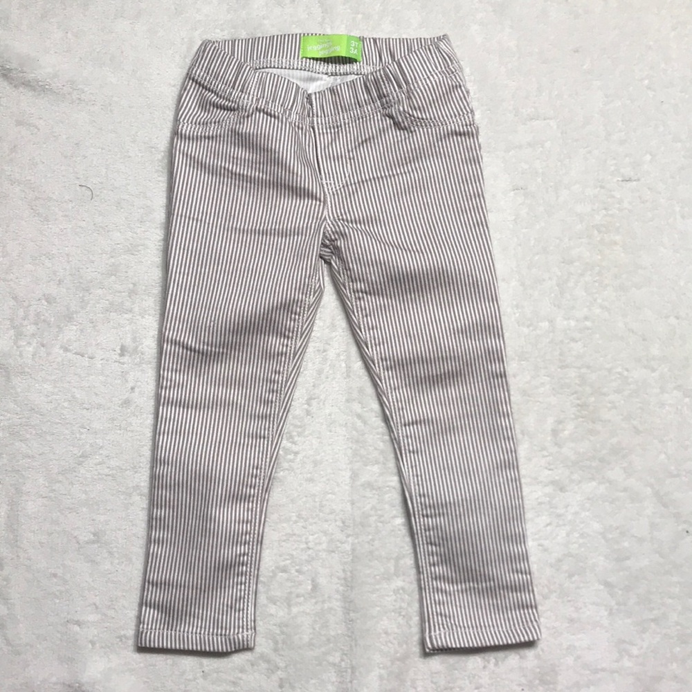 Pinstripe jeggings